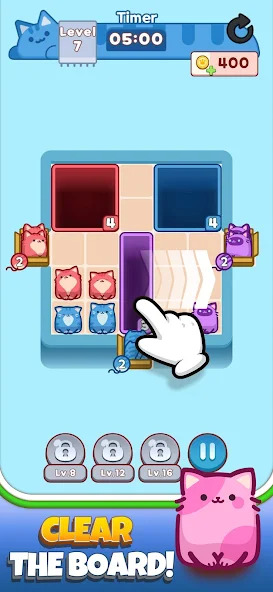 Drop the Cat game levels 301+ expert solutions and bonus content